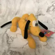Pluto Mini Beanbag Plush Doll Disney Applause NWT Stuffed Animal W/ Hangtag XX