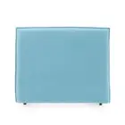 Slipcover Bedhead Double Size Linen Upholstered Headboard Teal Juno