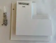 WAC Lighting LED-T-CTC1-WT Recessed Lateral Corner Channel