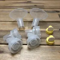 在飛比找蝦皮購物優惠-medela 美樂小型電動吸乳器配件 白色薄膜/黃色活塞/2