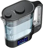 2L Hydrogen Water Ionizer Machine Molecular Hydrogen Rich Water Generator with LED Touch Screen Dual Mode Make Hydrogen Content Up to 2000 PPB for Home Office Travel Use