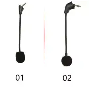 Replacement Microphone For HyperX Cloud II Alpha Gaming Headset 3.5mm Detachable