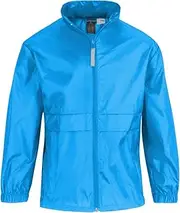 [B and C] B&C Childrens Sirocco Lightweight Jacket/Childrens Jackets (UK Size: 5/6) (Royal)