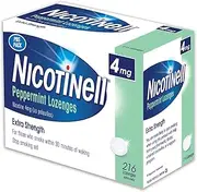 NICOTINELL PEPPERMINT 4MG 216 LOZENGES