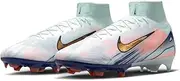 [Nike] Men's Superfly 10 Elite Mercurial Dream Speed Fg High-top Football Boots, Barely Green MTLC Gold Coin