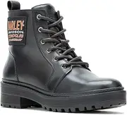 Harley-Davidson Women's 120th Valene 5-Inch Black Motorcycle Boots, D87286