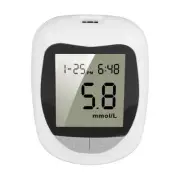 Blood Glucose Monitor Kit Auto Coding LCD Display Diabetic Supplies Diabetes