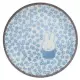 日本製造金正陶器和小紋美濃燒小碟子小盤子212163米菲兔Miffy(啞光釉彩繪瓷器;直徑約12公分)小皿餐盤