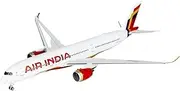 Pre-Built Model Aircraft 16CM 1/400 for Air India A350-900 VT-JRA Accurate Scale Model Airplane Replica Aviation Display Piece Miniature Airplane Model