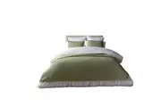 Belledorm Crompton Quilted Throw (Sage) (200cm x 150cm)