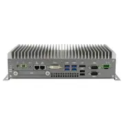 iBASE Fanless wide temp solution AMS300M i7-7700T, 16G/512GB X2, with WIFI, DVI x1, DP x1, USB x6, RJ45 x3. 180W/24V Power adaptor [ams300mplus]