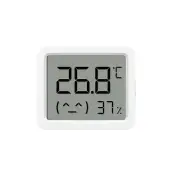 XIAOMI 3 Mijia Smart Temperature Humidity Sensor Mini 0°C-60°C Range Bluetooth 5.0 High Precision Compact Hygrometer wit