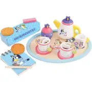 Bluey - Wooden Tea Party Set 18pc - Jasnor from Tates Toyworld