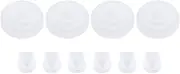 6PCS Duckbill Valves and 4PCS Membranes Washable Anti-Backflow Breast Pump Replacement Parts, Compatible with M5 and Other for Nursing Mothers
