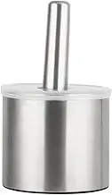Stainless Steel Mortar & Pestle Set Garlic Spice Herb Grinder Cylinder