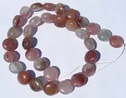 OCEAN JASPER Strand Beads flat round about 13X5mm - Natural Colored Stone