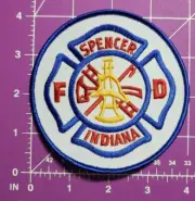 Spencer Indiana Fire Department shoulder patch-New