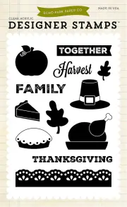 Echo Park Thanksgiving Stamp