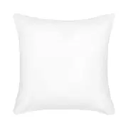 Accessorize Hotel Deluxe Cotton Piped White European Pillowcase
