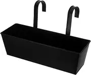 BESPORTBLE Indoor/Outdoor Wrought Iron Flower Pot Large Hanging Planter Box Rustic Decor Ideal for Succulents