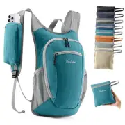 10L Small Hiking Backpack Travel Daypack Lightweight Packable Back Teal Blue