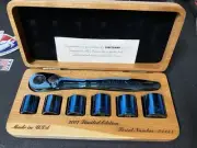 NOS Rare Craftsman 2007 Limited Edition Titanium Blue Ratchet & Socket Set USA
