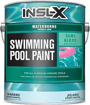 INSL-X Waterborne, Semi-Gloss Acrylic Pool Paint, Royal Blue, 1 Gallon