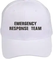 HolyShirt HI-VIZ Emergency Response Team Cap White