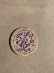 2016 Excalibur wood Mardi Gras DOUBLOON Nola Knight of rock n roll guitar