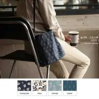 在飛比找有閑購物優惠-韓國官網同款 紅鶴 碎花 韓版 清新 印花款斜背包 側背包 