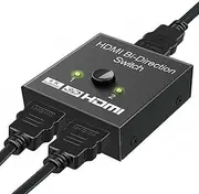 2 in 1 in Out UHD 4K Bi Direction HDMI 2.0 Switch Switcher Splitter Hub HDCP 3D