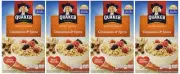 Quaker Instant Oatmeal Cinnamon Spice 15 Ounce Pack of 4 Whole Grain Oats