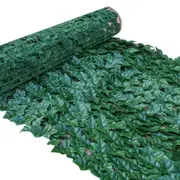 OZNALA 3M Artificial Plant Wall Panels Leaf Hedge Vertical Garden Ivy Mat Foliage Sweet potato leaves