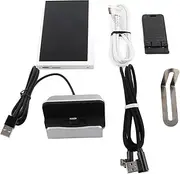 IPS Type C Secondary Screen 5in USB Display Mini Computer Monitor for CPU GPU RAM HDD Data Monitoring with ABS Material and Multi Theme Display (白)