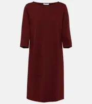 [Max Mara] Max Mara Nettare jersey minidress UK 14 red