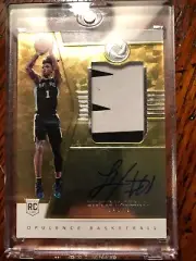 2018-19 Panini Opulence Lonnie WALKER IV Rookie Patch Auto /79 San Antonio Spurs