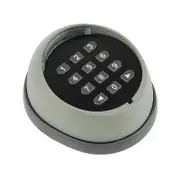 Metal Wireless Keypad Gate Opener Keypad Rolling Code 433Mhz Keypad for Garage Gate Door Access Control Yalo Black gray