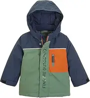 [first instinct by killtec] Unisex Fiow 18 Mns Jacket Functional Jacket with Hood/Outdoor Jacket is Waterproof