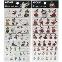 在飛比找蝦皮購物優惠-【正版現貨】MOOMIN 嚕嚕米 系列貼紙 4種尺寸 手帳素