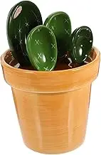 Cabilock Cactus Shaped Measuring Spoons Set Kitchen Graduated Spoons for Baking
