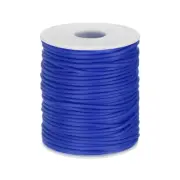 54.6 Yards Hollow Pipe Rubber Cords 2mm Hollow Tube Dark Blue