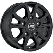 ALLOY WHEEL MSW MSW 48 VAN FOR PEUGEOT 308 7.5X18 5X108 MATT BLACK 6T8