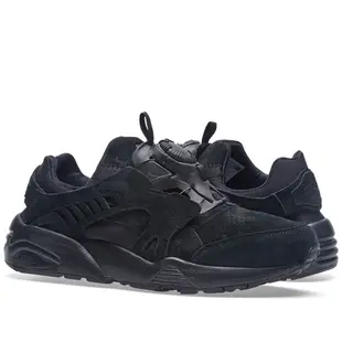 =CodE= PUMA DISC BLAZE MONO 麂皮蜂巢轉盤氣墊慢跑鞋(全黑).362684-01.魂.男.預購