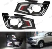 LED DRL Daytime Driving Running Driving Light Kit For Toyota Fortuner 2012-2014