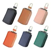 Fashion Leather Car Key Fob Shells Case Cover Holder Bag Wallet