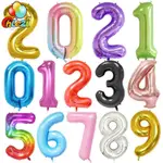 40INCH BIG FOIL BIRTHDAY BALLOONS HELIUM NUMBER BALLOON 0-9