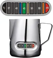Espresso Thermometer Strip - Horizontal Temperature Label | Sticker Fish Tank Temperature Sticker Brewing Thermometer Strip Adhesive Thermometer Sticker 通用