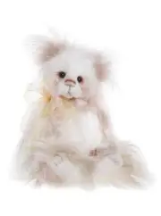 Charlie Bears 2024 - Kaleena Teddy Bear Panda Soft Long White Plush