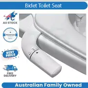 Bidet Toilet Seat - Ultra-Slim Bidet for Toilet with Non-Electric Dual