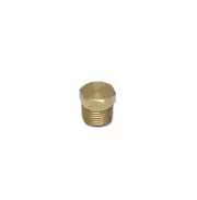 Hex Head Pipe Plug 3/8 Male Npt Brass Fitting Water Oil Gas Cored Hollow body